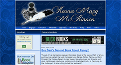 Desktop Screenshot of kennamckinnonauthor.com